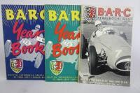 B.A.R.C: Five British Automobile Racing Club Year Booklets' from 1953 - 1955, 1957, 1960. - 3