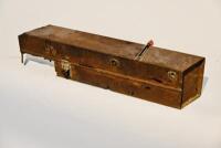 TRIUMPH: Two veteran&nbsp;parts (circa 1910-15), believed Triumph, including a tank suitable for fittings and a 40 spoke rear wheel [Sydney] - 13