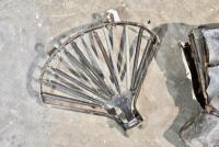 SEATS: Two circa 1940s Lycette's or Terry's style seats, both 13" wide at rear [Sydney] - 2