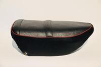 SEAT: A dual seat from unknown motorcycle, circa 1950's. Appears to be reconditioned [Sydney]
