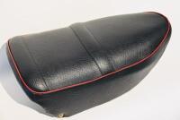 SEAT: A dual seat from unknown motorcycle, circa 1950's. Appears to be reconditioned [Sydney] - 3
