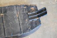 SEAT: A dual seat base from unknown motorcycle, circa 1950's [Sydney] - 2
