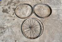 WHEEL: Single American&nbsp;40 spoke wheel with two&nbsp;40 spoke rims [Sydney]