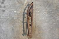 BSA: A&nbsp;BSA mid weight fork blade, unknown model, believed up to 1926 due to dummy belt rim lug, possible 350/500 [Sydney] - 4
