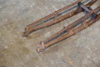 BSA: A&nbsp;BSA mid weight fork blade, unknown model, believed up to 1926 due to dummy belt rim lug, possible 350/500 [Sydney] - 10