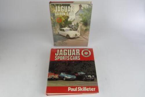 JAGUAR: Two quality hardcover Jaguar books signed and authored by P.Skilleter/A.Whyte.