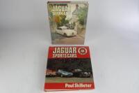 JAGUAR: Two quality hardcover Jaguar books signed and authored by P.Skilleter/A.Whyte.