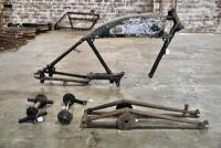 NORTON: Circa 1929/1930 Norton overhead valve frame, tank and forks [Sydney]