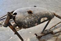 NORTON: Circa 1929/1930 Norton overhead valve frame, tank and forks [Sydney] - 3