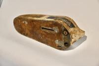 DOUGLAS: A 1920s Douglas flat tank petrol tank, believed to be EW model, 63cm long, 24cm at widest point [Sydney] - 7