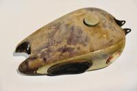 BSA: A single BSA fuel tank, B33/B31, circa&nbsp;1954-1958. Good condition, with tap, cap, rubbers and badges [Sydney] - 7