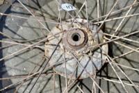 AJS: A single AJS&nbsp;WM3&nbsp;front wheel, 40 spoke, 19 inch, 5.5&nbsp;inch brake [Sydney] - 6