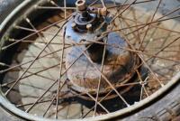 WHEELS: A pair of British Hub Company 19 inch, 40 spoke wheels [Sydney] - 12