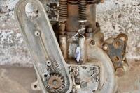 ROVER: Veteran Rover motor, complete with front plates, pulley, cams and decompression lever [Sydney] - 3