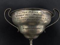 TROPHIES: A collection of various trophies, tallest 27cm high - 4