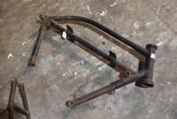 NORTON: Norton side valve frame with tank, circa mid 1920's [Sydney] - 5