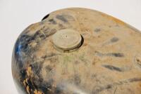 TANK: A 1950s British petrol tank with taps, approx. 54cm long, 30cm wide [Sydney] - 4