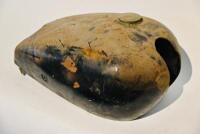 TANK: A 1950s British petrol tank with taps, approx. 54cm long, 30cm wide [Sydney] - 5