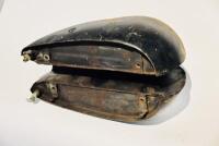 TANK: A 1950s British petrol tank with taps, approx. 54cm long, 30cm wide [Sydney] - 7