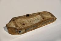 DOUGLAS: A 1920s Douglas flat petrol tank, with modification at top rear, 64cm long [Sydney] - 3