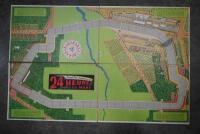 LE MANS: A c1950s original 'Les 24 Heures Du Mans' board game by L'Eumail France within box, complete with instructions, plastic cars and cards.&nbsp; - 4