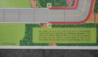 LE MANS: A c1950s original 'Les 24 Heures Du Mans' board game by L'Eumail France within box, complete with instructions, plastic cars and cards.&nbsp; - 7