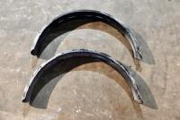 GUARDS: A pair of reproduction&nbsp;C-Section&nbsp;style mud guards to suit veteran motorcycles with wheel size 19 and 26 [Sydney]