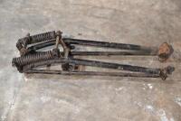DOUGLAS: A set of forks circa 1920's, believed to be from a&nbsp;Douglas Heavyweight Model, possibly S1 or 4 hp [Sydney] - 3