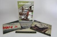 CASTROL: Four 'Castrol Achievements' booklets from 1936 - 1938, 1969.