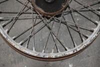 AJS: A single 19", 40 spoke AJS&nbsp;WM2&nbsp;front wheel [Sydney] - 4