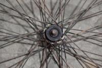 DOUGLAS: A rare 24.5" 40 spoke double spline rear wheel, believed to be Douglas dirt track [Sydney] - 2