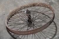 DOUGLAS: A rare 24.5" 40 spoke double spline rear wheel, believed to be Douglas dirt track [Sydney] - 5