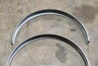 GUARDS: Three reproduction&nbsp;Panama hat style mud guards to suit veteran motorcycles with wheel size 26 x 2.5 tyre [Sydney] - 2