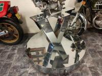 VOLVO: A decorative cutaway showroom display Volvo 4-cylinder engine - 13
