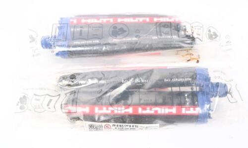 CHEMICAL ANCHOR: Two Hilti HIT-HY 170 Chemical anchor cartridges.