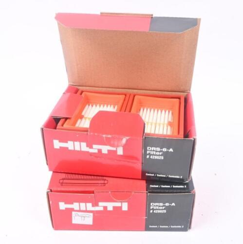 FILTERS: A pack of two Hilti DRS-6-A filters.
