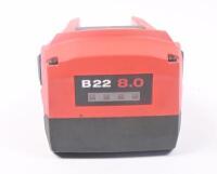 BATTERY: A Hilti B22 21.6V lithium-ion battery - 2