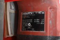 HAMMER DRILL: A Hilti TE56 rotary hammer drill - 3