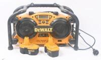 DEWALT: A Dewalt&nbsp;worksite combo radio/charger DC011 18v