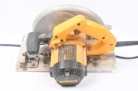 SAW: A Dewalt circular saw model no DW-839XE - 3