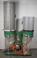 DUST EXTRACTOR: A large industrial dust extractor model no. UFO-102B 3&nbsp;phase, 3&nbsp;horse. Not tested for operation.