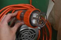 DUST EXTRACTOR: A large industrial dust extractor model no. UFO-102B 3&nbsp;phase, 3&nbsp;horse. Not tested for operation. - 6