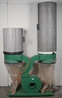 DUST EXTRACTOR: A large industrial dust extractor model no. UFO-102B 3&nbsp;phase, 3&nbsp;horse. Not tested for operation. - 7