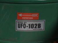 DUST EXTRACTOR: A large industrial dust extractor model no. UFO-102B 3&nbsp;phase, 3&nbsp;horse. Not tested for operation. - 9