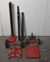 CORE DRILLING: A selection of core drilling stand fittings by Dimas. Not complete.&nbsp;