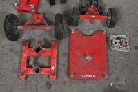 CORE DRILLING: A selection of core drilling stand fittings by Dimas. Not complete.&nbsp; - 2