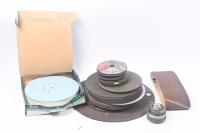 GRINDING WHEELS: A large assortment of grinding wheels