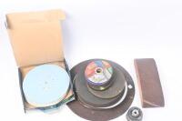 GRINDING WHEELS: A large assortment of grinding wheels - 2