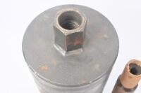 CORE DRILLING: A core drilling attachment approx 49cm tall, 15cm diameter. - 2