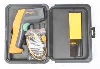 IR THERMOMETER: A Fluke No.561 infrared thermometer, boxed with users manual.